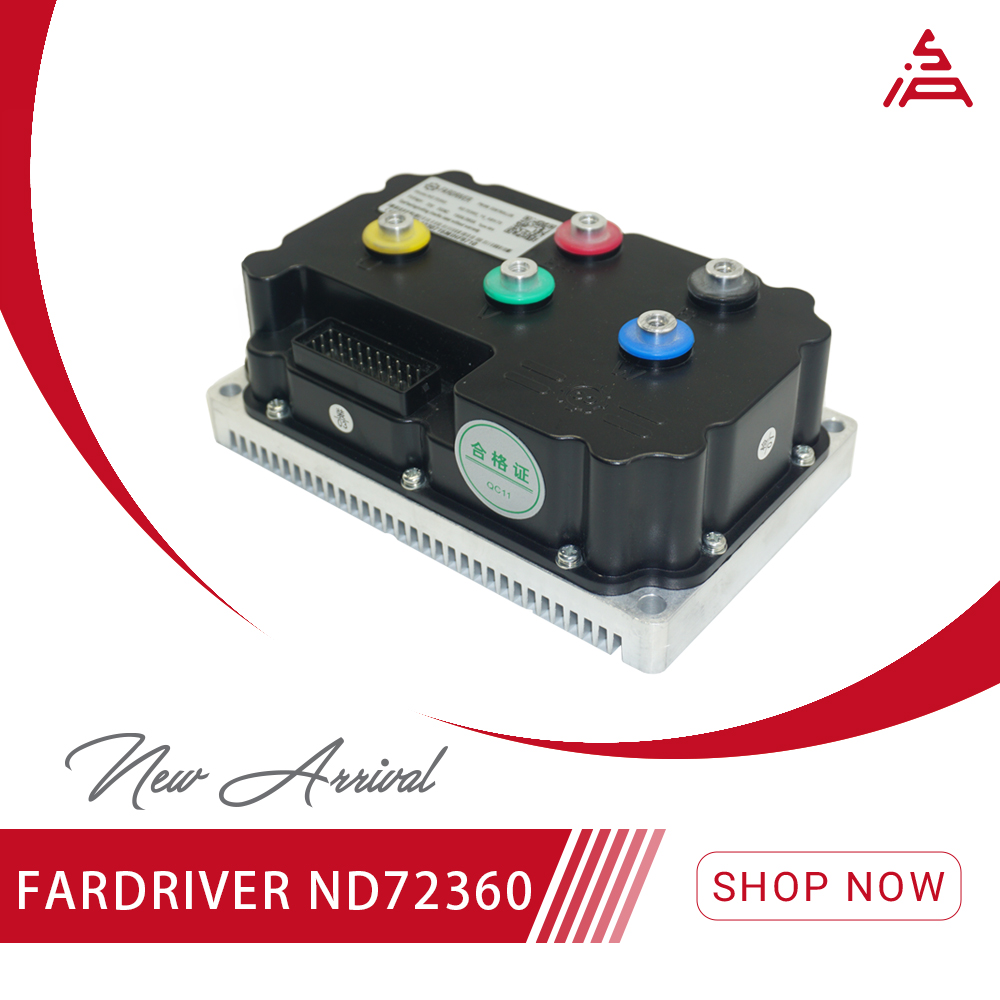 Programmable Bldc Motor Controller 96V - Fardriver ND96360 96V 360A Sinuswellen-BLDC-Controller, programmierbar,